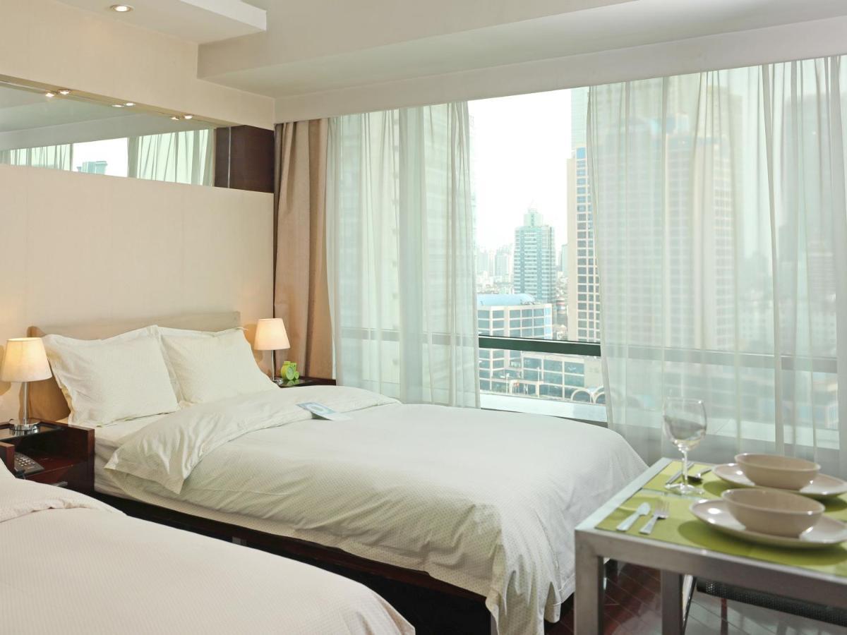 Shanghai Cosmo World Union Service Apartment Luaran gambar